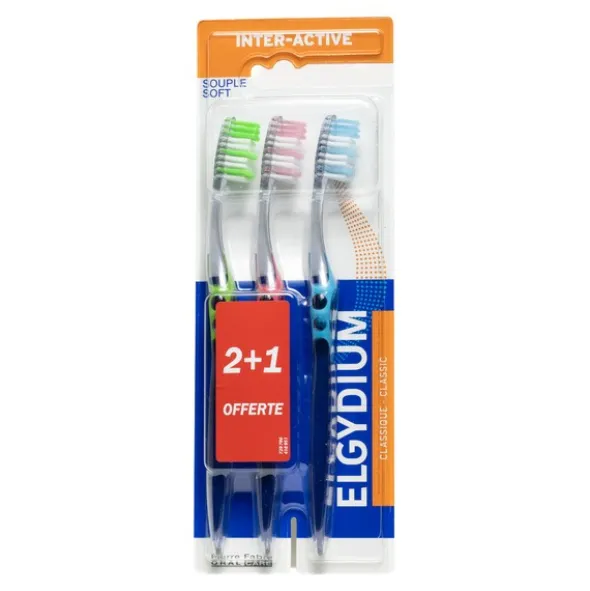 Elgydium Interactive brosse à dents souple