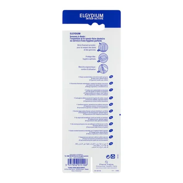 Elgydium Interactive brosse à dents souple