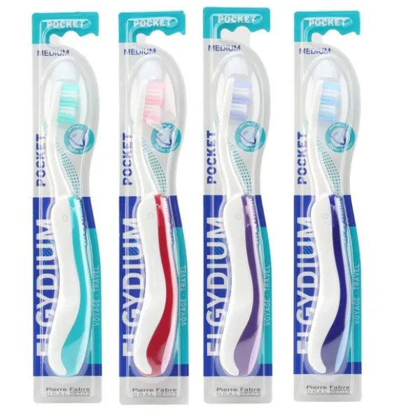 Elgydium Pocket Brosse à dents de voyage medium