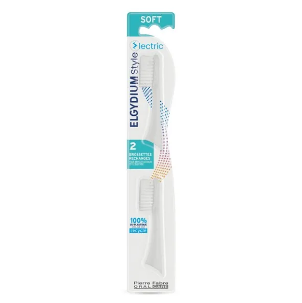 Elgydium style Electric brossettes recharge Soft