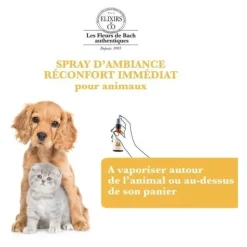 Elixirs and Co Fleurs de Bach Animaux Spray Réconfort immédiat