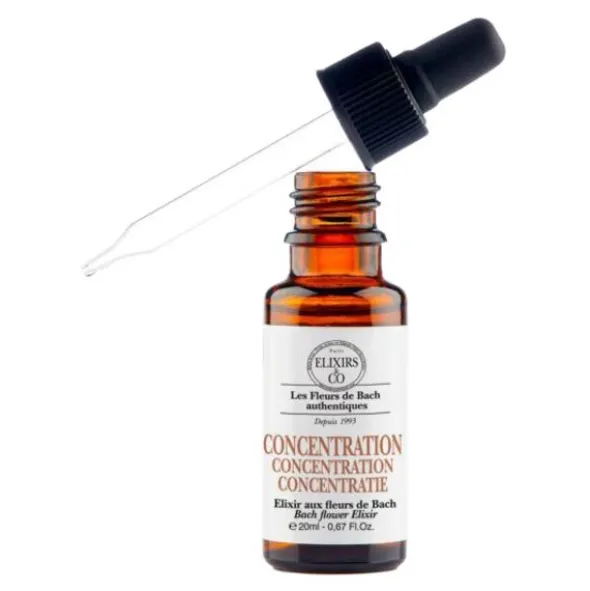Elixirs and Co Fleurs de Bach Concentration gouttes