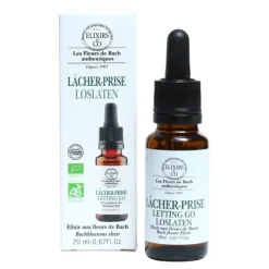 Elixirs and Co Fleurs de Bach Lâcher prise gouttes