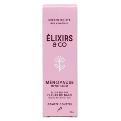Elixirs and Co Fleurs de Bach Ménopause gouttes bio