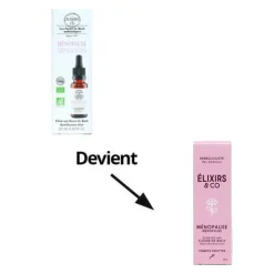 Elixirs and Co Fleurs de Bach Ménopause gouttes bio