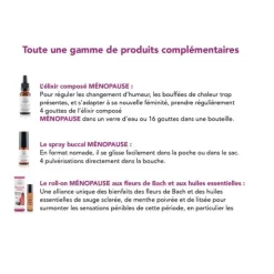 Elixirs and Co Fleurs de Bach Ménopause gouttes bio