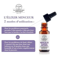Elixirs and Co Fleurs de Bach Minceur gouttes bio
