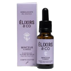 Elixirs and Co Fleurs de Bach Minceur gouttes bio