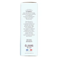 Elixirs and Co Fleurs de Bach Sommeil gouttes bio
