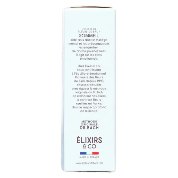 Elixirs and Co Fleurs de Bach Sommeil gouttes bio