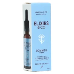 Elixirs and Co Fleurs de Bach Sommeil gouttes bio