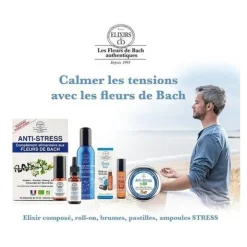 Elixirs and Co Fleurs de Bach Stress gouttes Bio