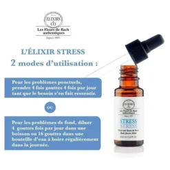 Elixirs and Co Fleurs de Bach Stress gouttes Bio