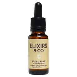 Elixirs and Co Fleurs de Bach Stop Tabac gouttes bio