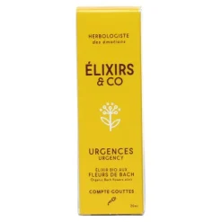 Elixirs and Co Fleurs de Bach Urgences gouttes