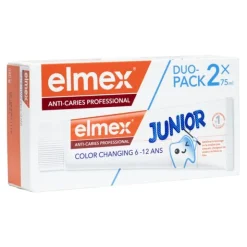 Elmex Junior dentifrice anti caries professional Color changing