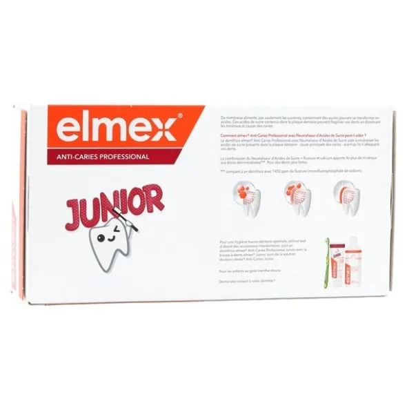 Elmex Junior dentifrice anti caries professional