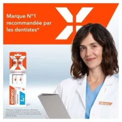 Elmex Professional precision interdentaire brosse à dents souple