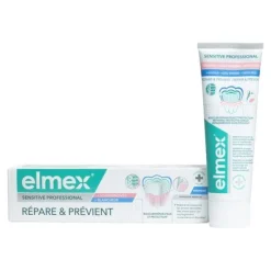 Elmex Sensitive professional + soin gencives + blancheur dentifrice