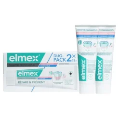 Elmex Sensitive professional + soin gencives + blancheur dentifrice