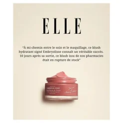 Embryolisse Soin Blush de Peau Rose lumière