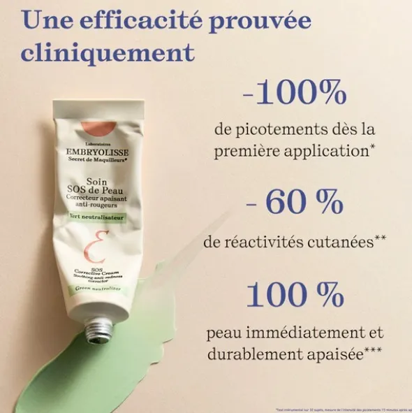 Embryolisse SOS de peau correcteur apaisant anti rougeurs