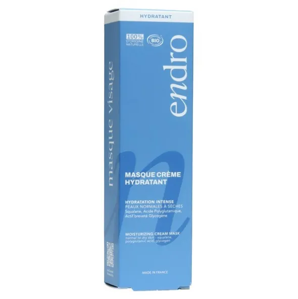 Endro Masque crème hydratant bio