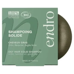 Endro Shampoing solide bio Cheveux gras