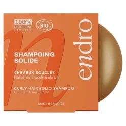Endro Shampoing solide bio Cheveux bouclés