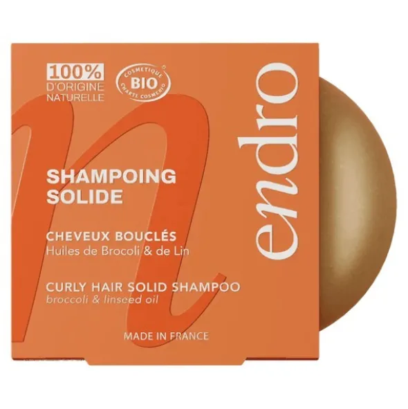 Endro Shampoing solide bio Cheveux bouclés