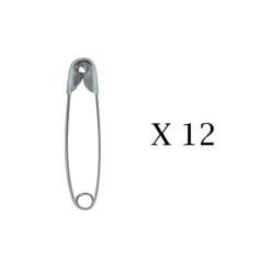 Epingles de sureté par 12