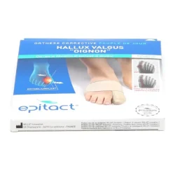 Epitact Epithelium Flex orthèse hallux valgus oignon