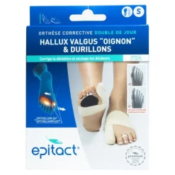 Epitact Orthèse corrective Hallux valgus double