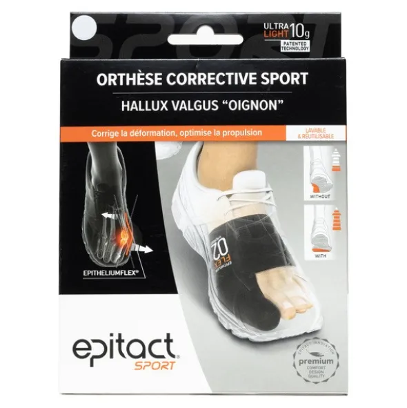 Epitact Sport Epithelium Flex 02 orthèse hallux valgus