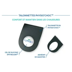 Epitact Talonnettes Physio choc pour épine calcanéenne