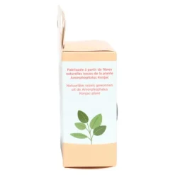 Eponge konjac charbon Act Eco