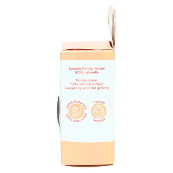Eponge konjac charbon Act Eco