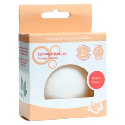 Eponge konjac 100% naturelle