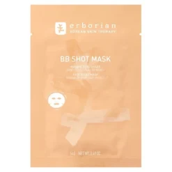 Erborian BB shot mask masque tissu visage effet éclat
