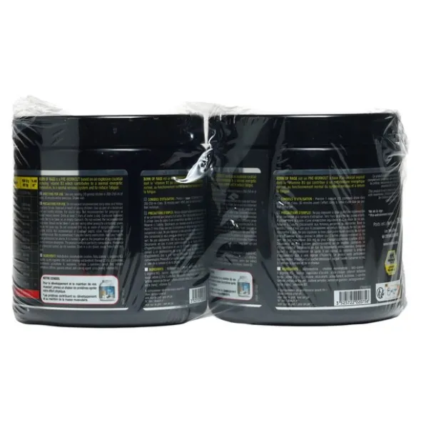 Eric Favre Born of Rage Original Explosive pre workout poudre