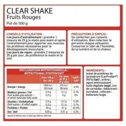 Eric Favre Clear Shake Iso Protein Water Fruits Rouges