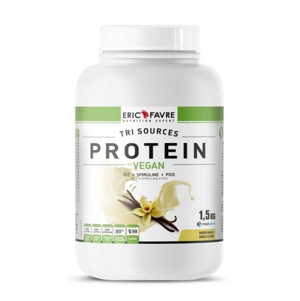 Eric Favre Protein Vegan Tri Sources Vanille