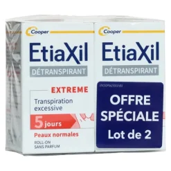 Etiaxil Aisselles détranspirant peaux normales