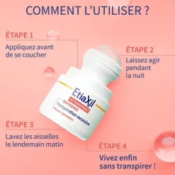 Etiaxil Aisselles détranspirant peaux normales