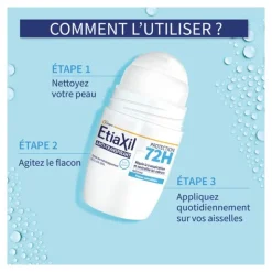 Etiaxil anti-transpirant déodorant 72 h Roll-on