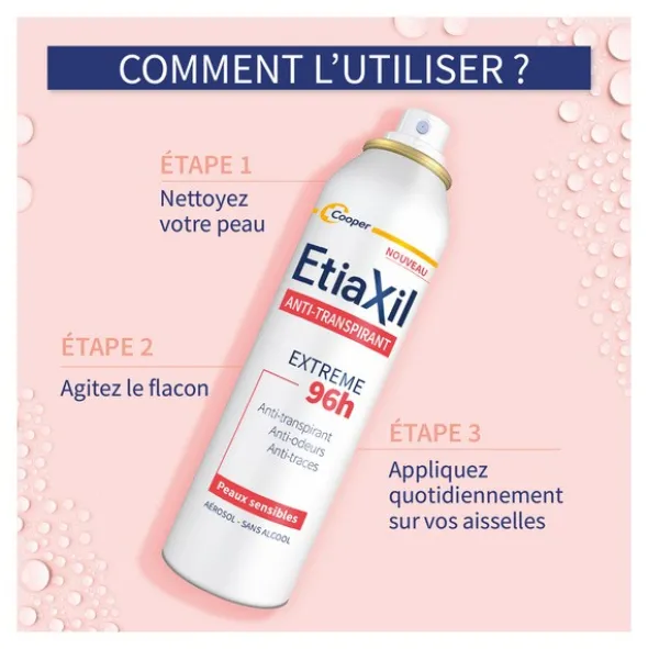 Etiaxil anti transpirant Extreme 96h spray