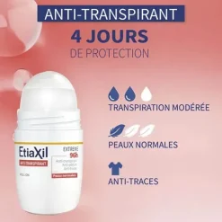 Etiaxil Anti transpirant Extreme 96h Roll on