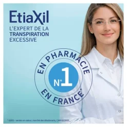 Etiaxil anti transpirant 72h Peaux sensibles spray