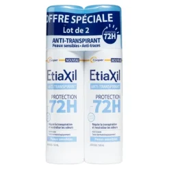 Etiaxil anti transpirant 72h Peaux sensibles spray