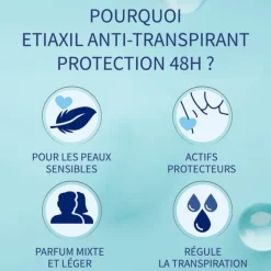 Etiaxil Anti transpirant 48 h Peaux sensibles vaporisateur